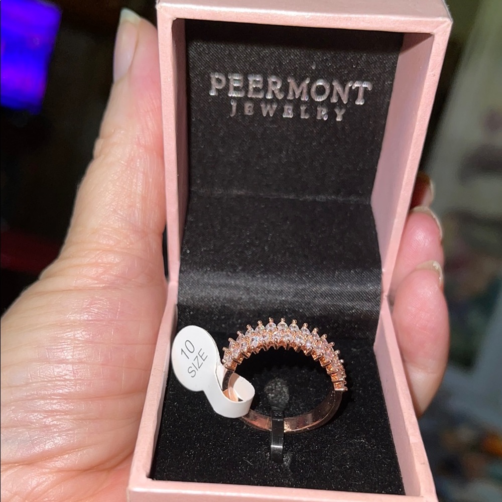 Rose Gold Tone Ring